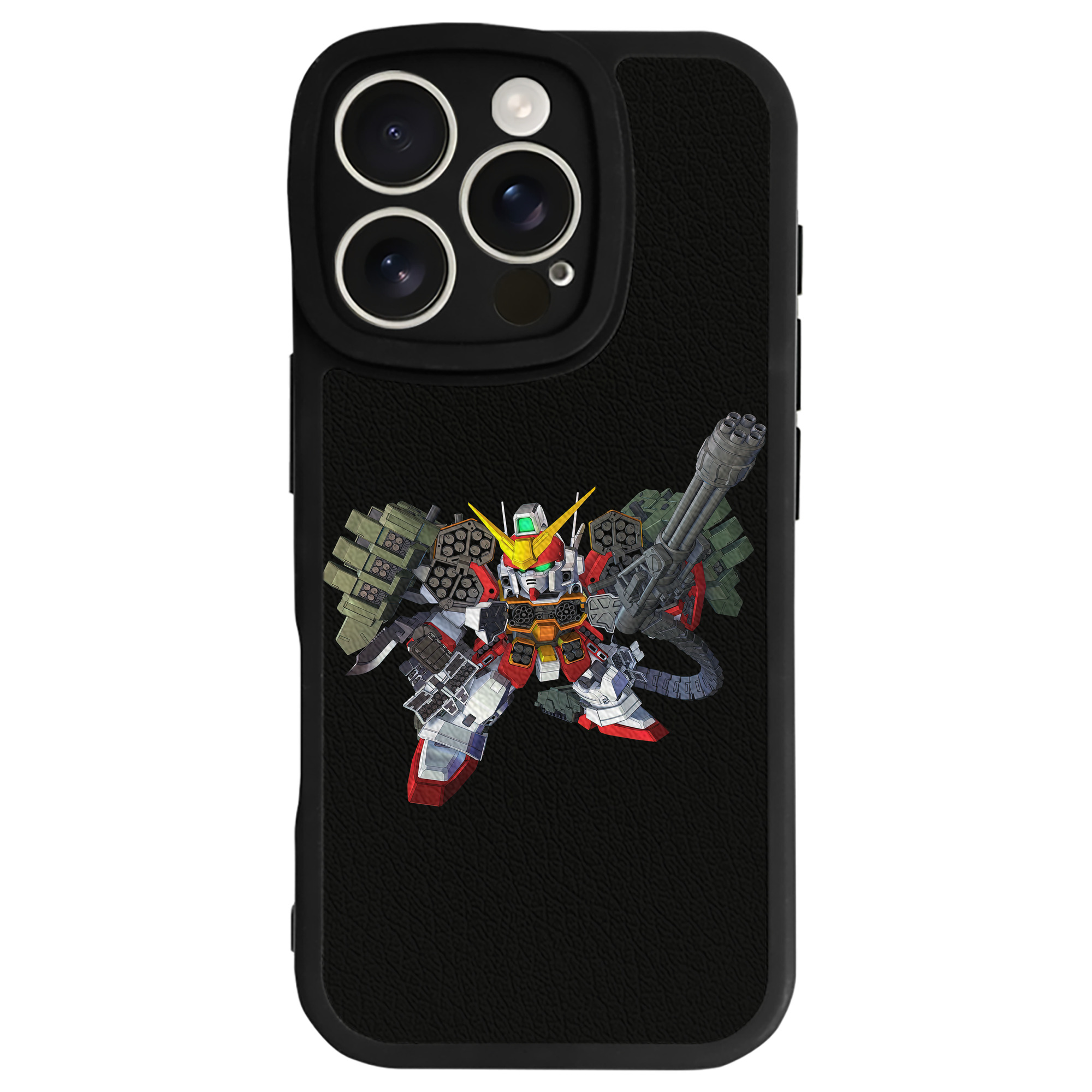 （画像用） 機動戦士ガンダム Mobile Suit Gundam 【iPhone 16シリーズ対応】シリコンスマホケース（レザー調） 材質：シリコン
